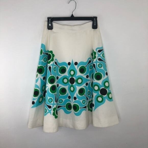 Kate Spade Jenica Dive Linen A Line Skirt - Picture 2 of 12
